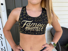 Load image into Gallery viewer, Famous leopard rhinestone bra
