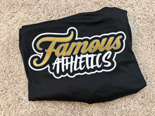 Load image into Gallery viewer, Famous Athletics - here for the gold Tee
