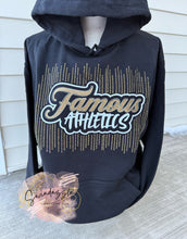 Load image into Gallery viewer, Famous Athletics Rhinestone Lines - Crew
