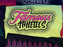 Load image into Gallery viewer, Famous Rhinestone- Neon Yellow Comfort
