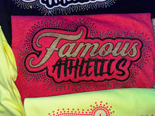 Load image into Gallery viewer, Famous Athletics- Red Shirt
