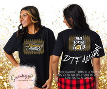 Load image into Gallery viewer, Famous Athletics Gold Line Tee

