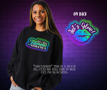 Load image into Gallery viewer, Famous Athletics Let's Glow- Crew
