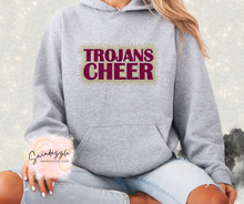 Load image into Gallery viewer, TROJANS CHEER LAYERED RHINESTONES
