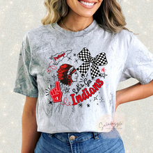 Load image into Gallery viewer, Let's go Indians! Comfort Blast Tee
