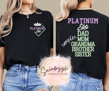 Load image into Gallery viewer, Platinum Elite Cheer Logo Unisex Tee
