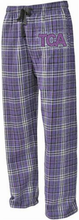 Load image into Gallery viewer, TCA rhinestone flannel pajama pants
