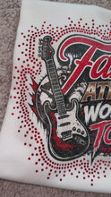 Load and play video in Gallery viewer, Famous Athletics season 9 glitter logo- cropped tee
