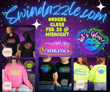 Load image into Gallery viewer, Famous Athletics Let's Glow- Crew
