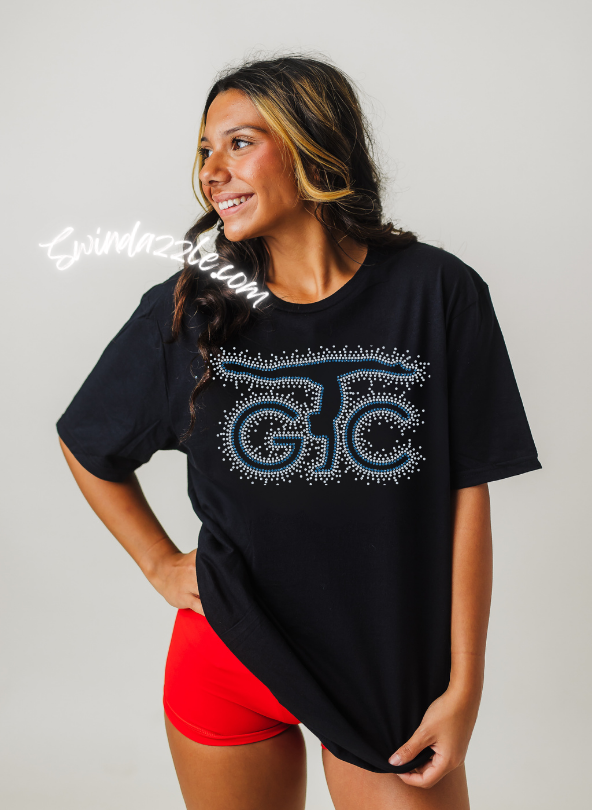 GTC Rhinestone Logo Unisex Tee – Swindazzle