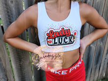 Load image into Gallery viewer, Season 8 team logo rhinestone sports bras
