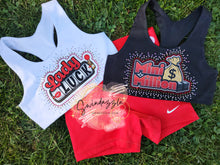 Load image into Gallery viewer, Season 8 team logo rhinestone sports bras
