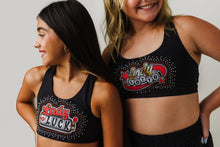 Load image into Gallery viewer, Season 8 team logo rhinestone sports bras
